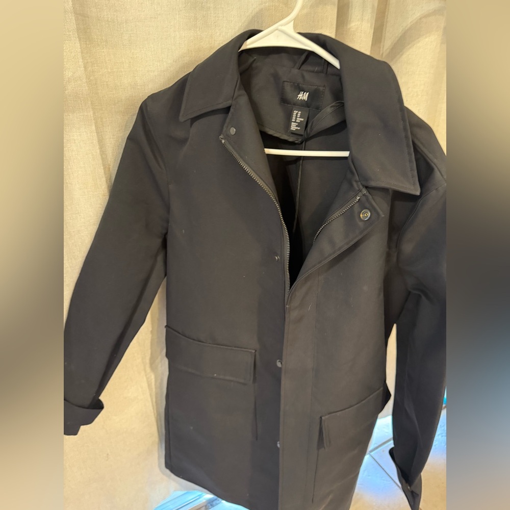 H&M Men’s trench coat.